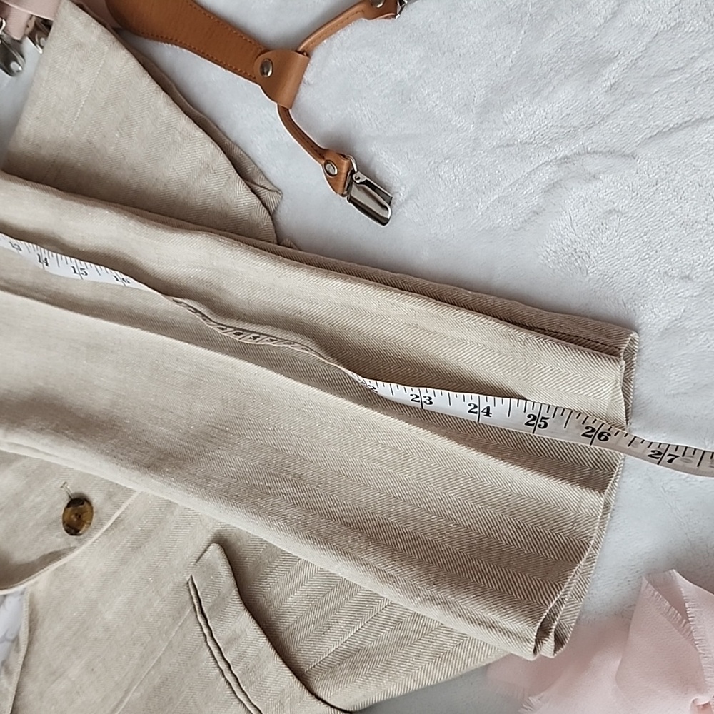 Appaman Boys Linen Blend Suit Size 6 + Blush Suspenders | Wedding, Easter - Picture 15 of 15